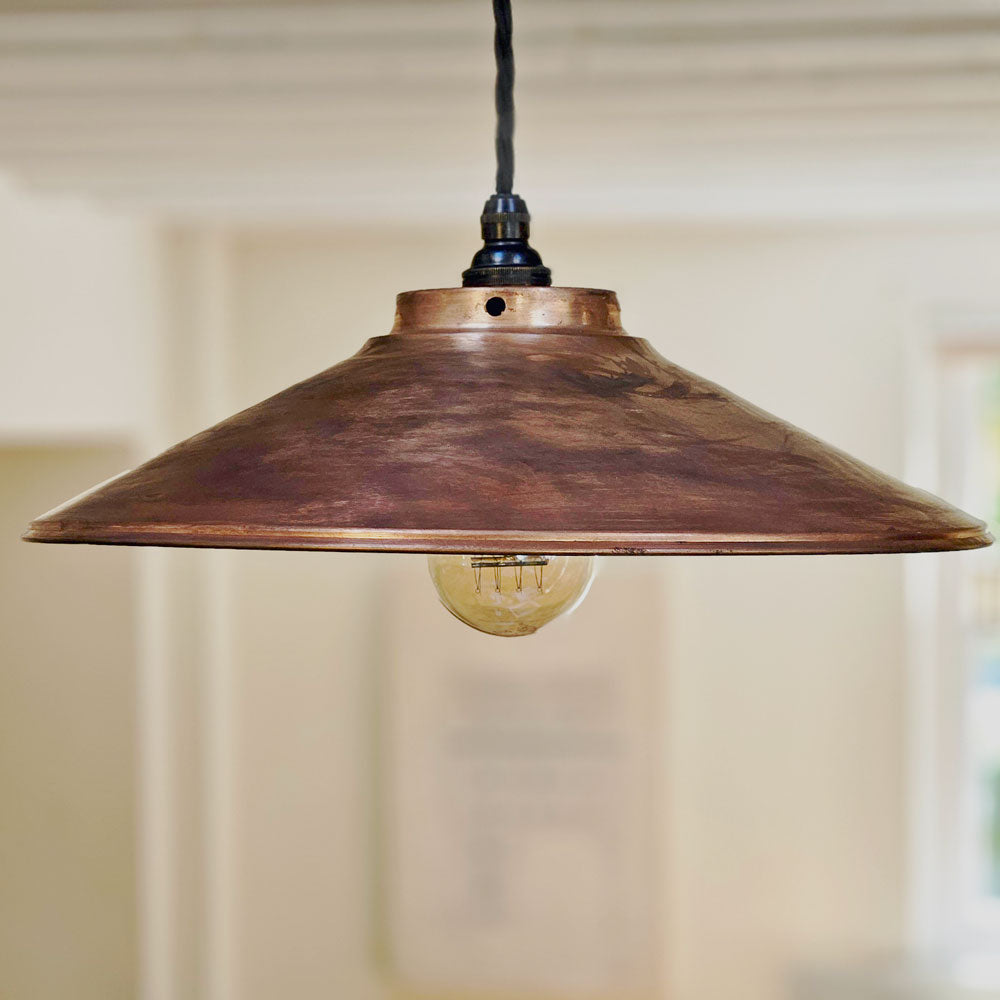 Copper Coolie Pendant Shade kitchen pendant light kitchen