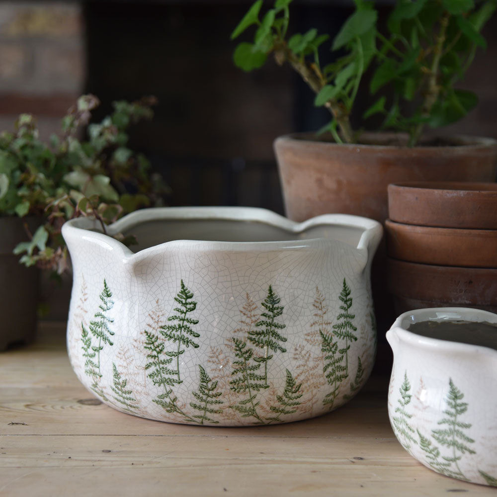 Large Ceramic Indoor PlanterIndoor Plant Pot