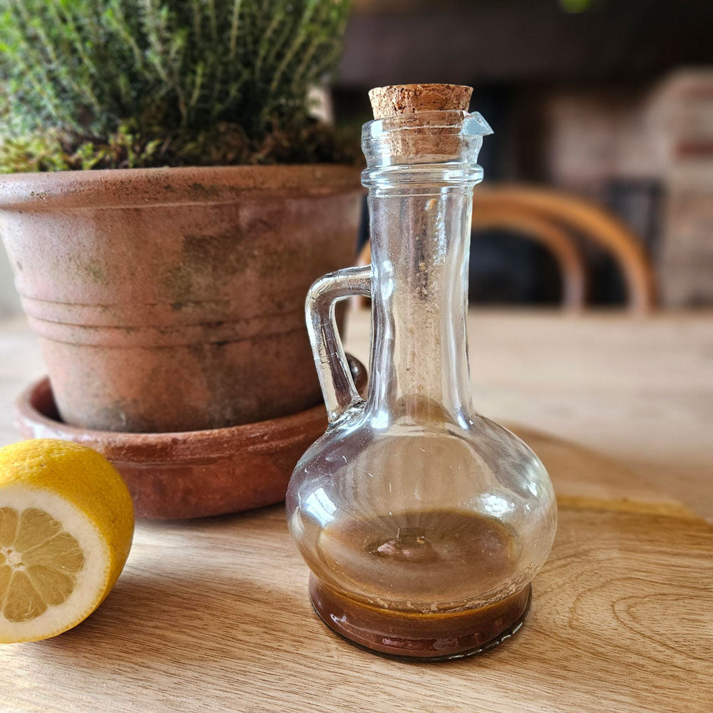 Glass Oil Bottle - vinegar bottle