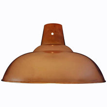 Retro Polished Copper Pendant Ceiling Light Shade 280mm