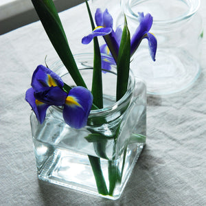 Small May Hurricane Glass Vase