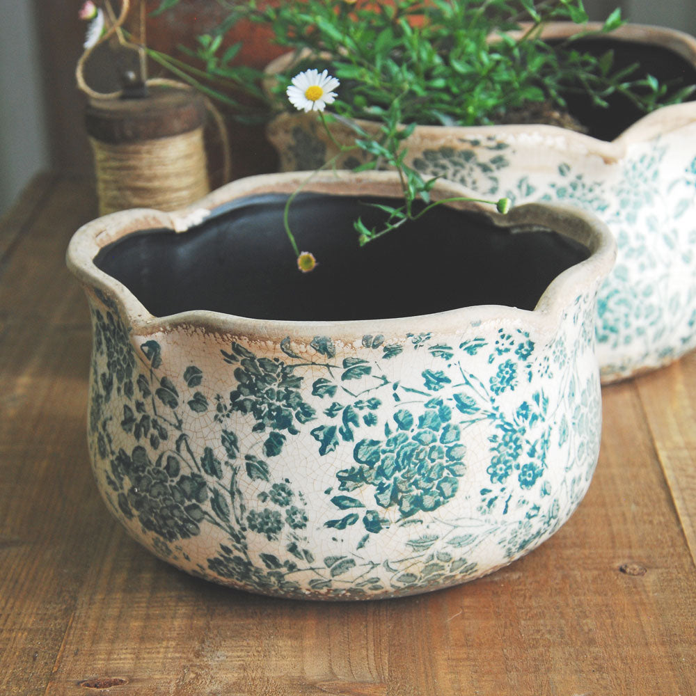 indoor pots for plants uk Ceramic Plant Pot - Large ceramic indoor planter