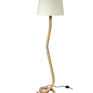 Exmouth natural rope floor lamp