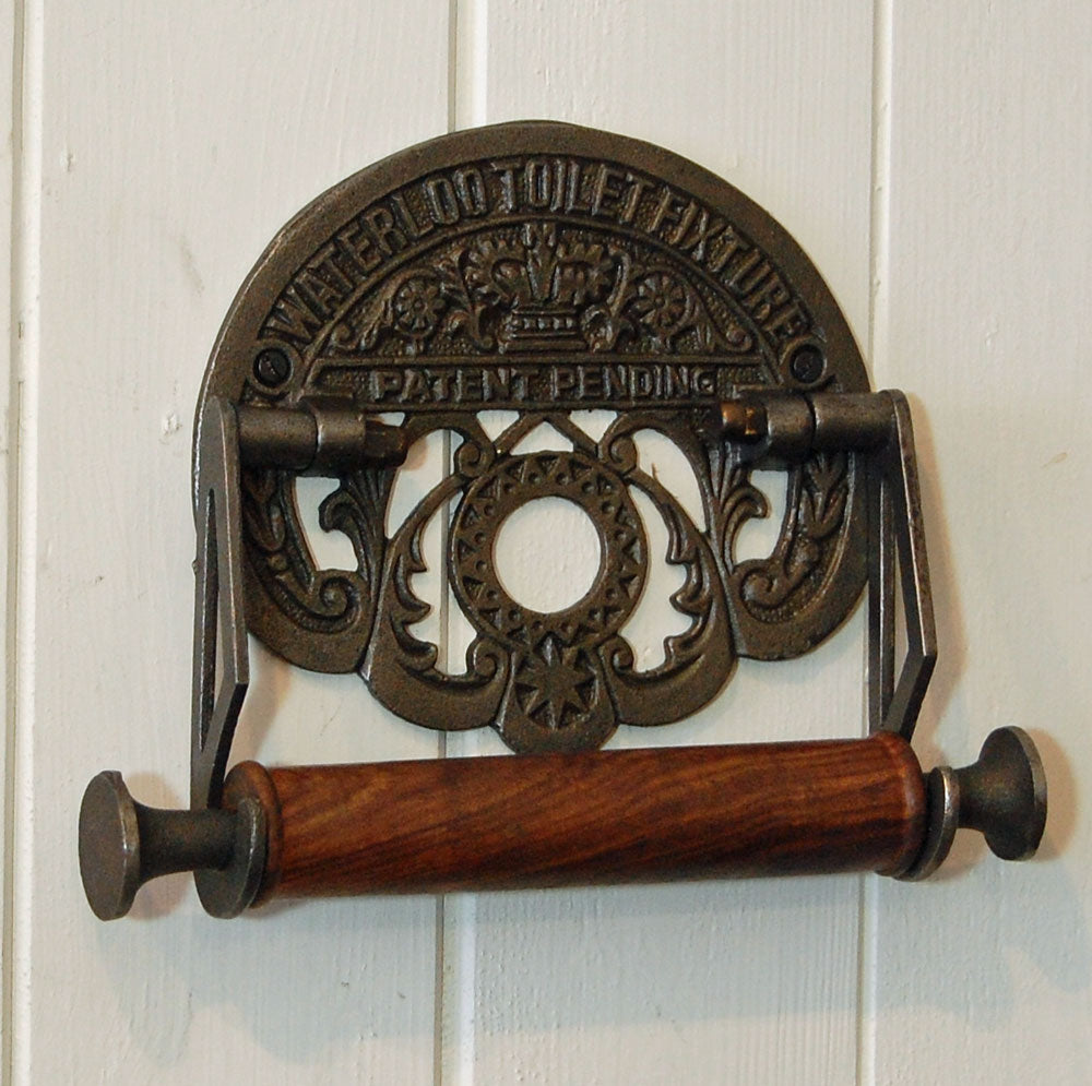 Antique design vintage toilet roll holder