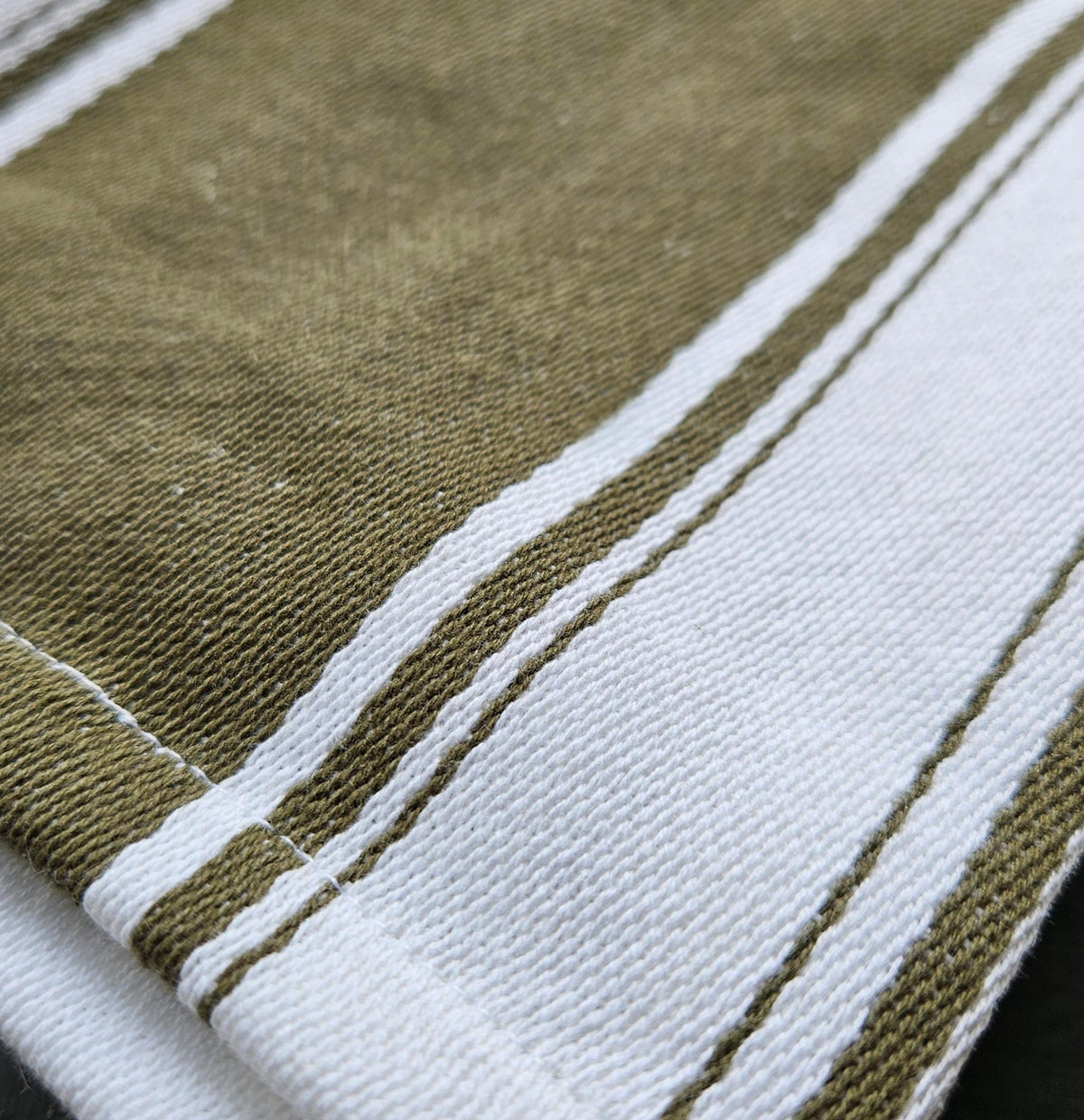 Heavy Cotton Stripe Tea Towel