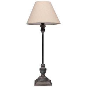 Inca Grey Table Lamp