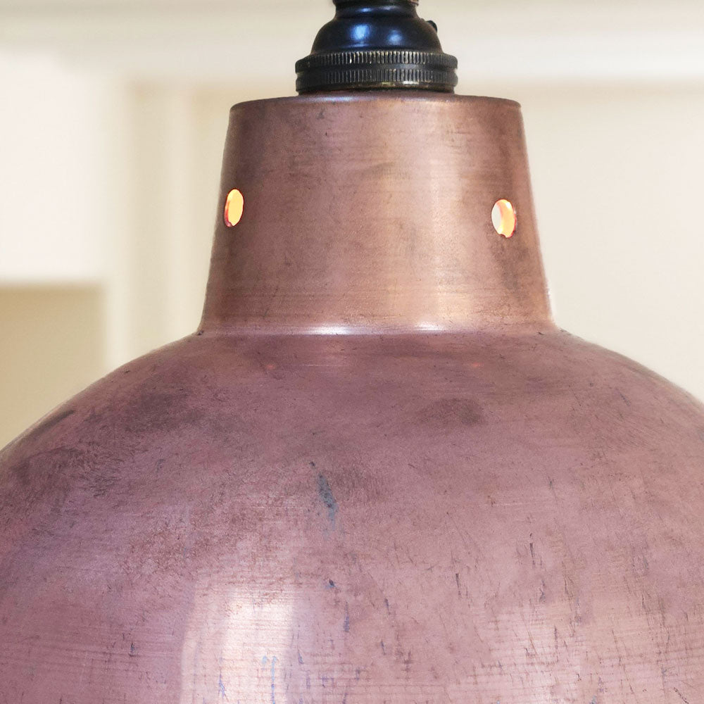 Antique Copper Pendant Light Shade 250 mm