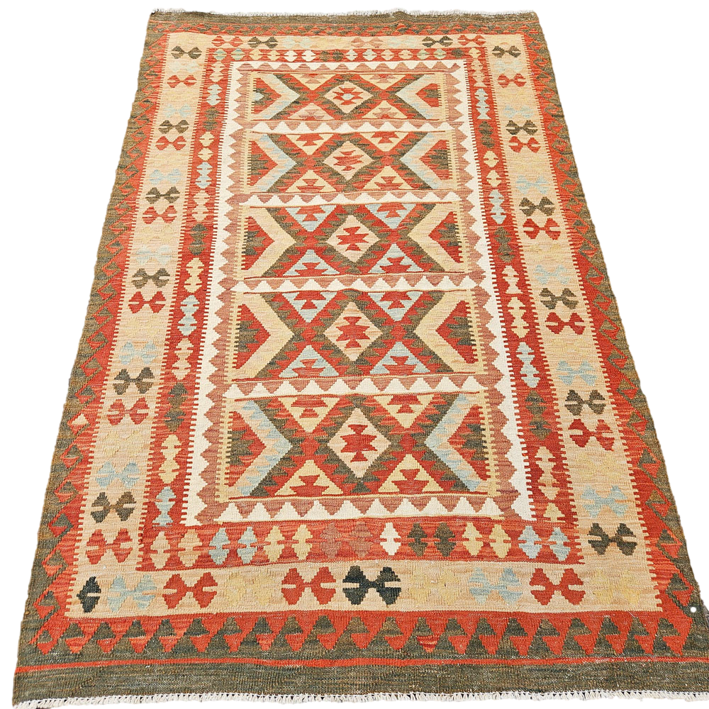 Traditional kilim floor rug