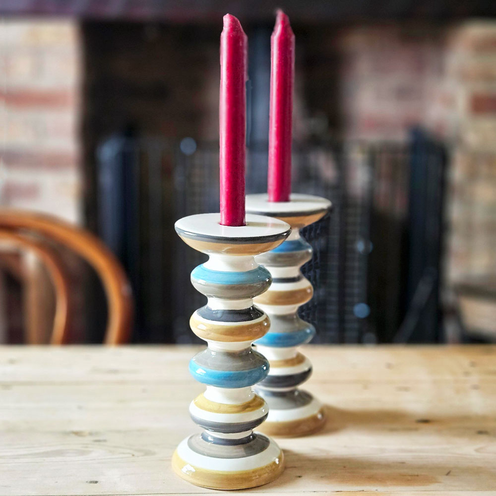 Alexandra Ceramic Candle Holder