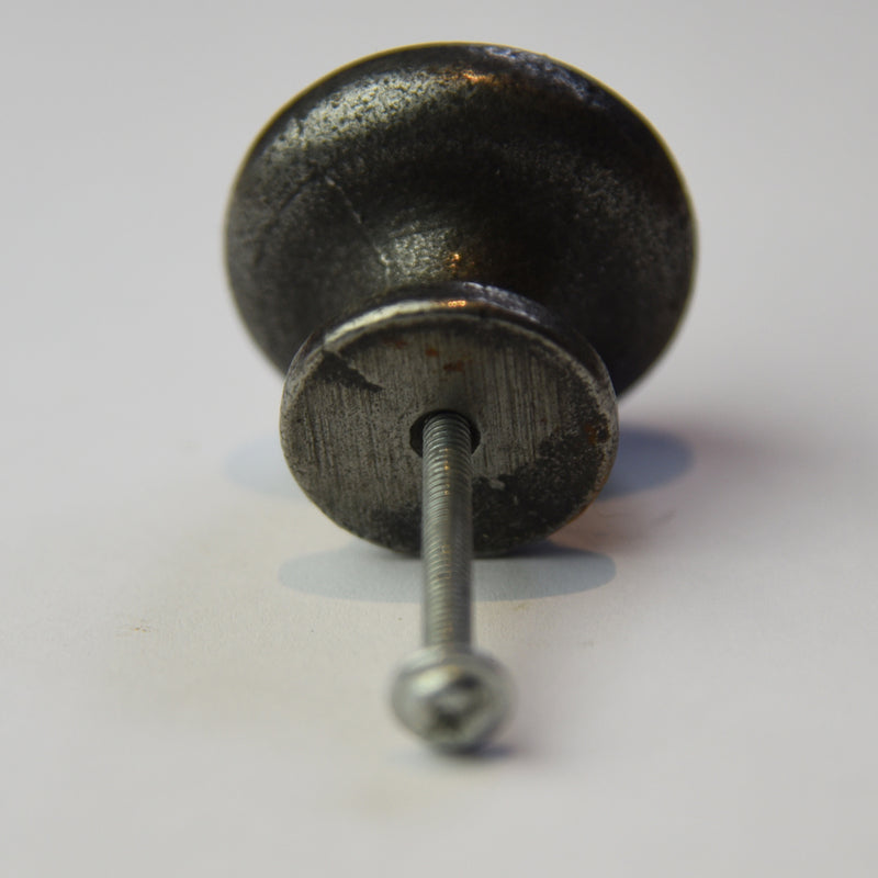 Round Antique Iron Cupboard Knob