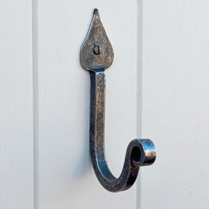 Hand Forged Crook Coat Hook