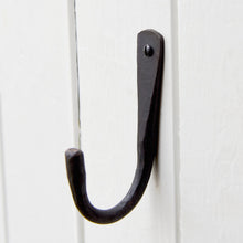 Flat Iron Black Wall Hook