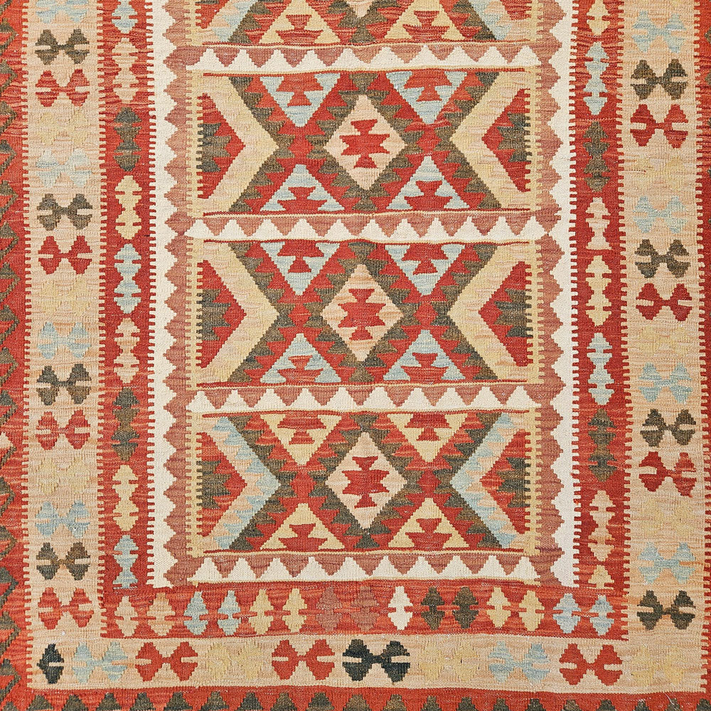 Detail of traditional kilim rug