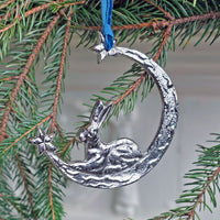 Hare & Moon Christmas tree decoration