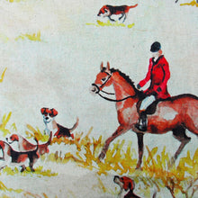 Horse and hound tablecloth