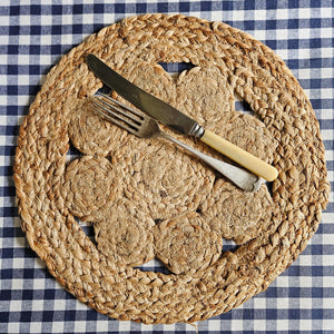 Natural Jute Round Place Mat