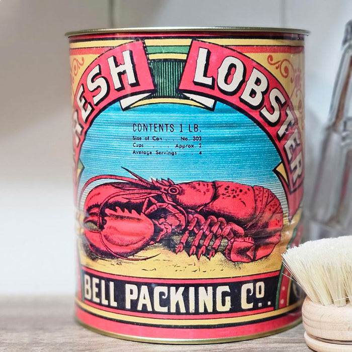 Fresh Lobster herb pot and storage tin