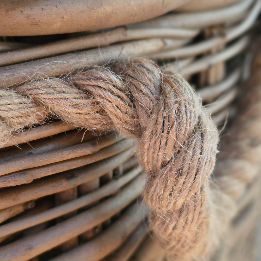 Extra Large mill wheelie log basket