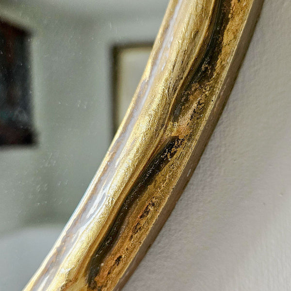 Rye Round Gold Mirror