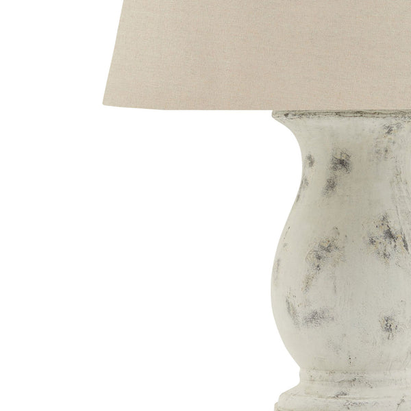 Close up of Salisbury table lamp