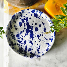 Blue Ceramic Soap Dish