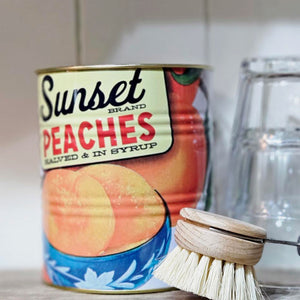 Sunset peaches utensil holder