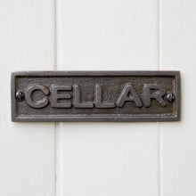 Cellar Door Sign