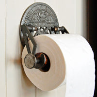 Crown Antique Wall Mounted Toilet Roll Holder.