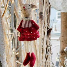 Mabel Fabric Mouse Tree Decoration