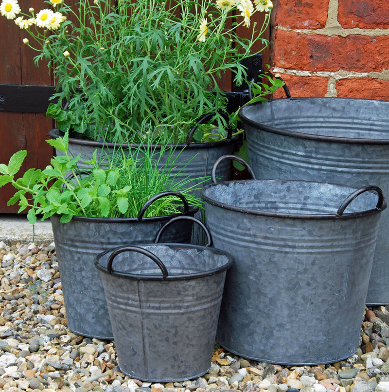 Normandy Vintage Large Metal Garden Planter