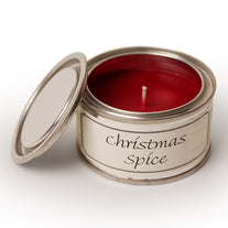 Pintail scented candle filled tin Christmas Spice fragrance