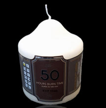 Church pillar candle 50 hour burn time non drip unscented classic