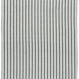 Grey Ticking Stripe Tea Towel