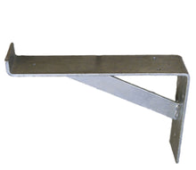 Industrial galvanised metal shelf bracket support 230mm
