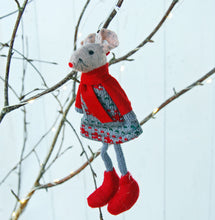 Alice Mouse Tree Decoration