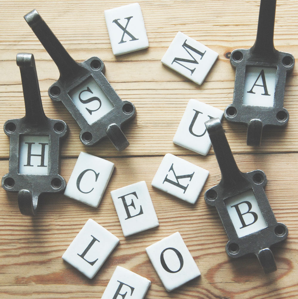Alphabet Letter Tile Hook