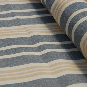 East Hampton Navy Stripe Fabric