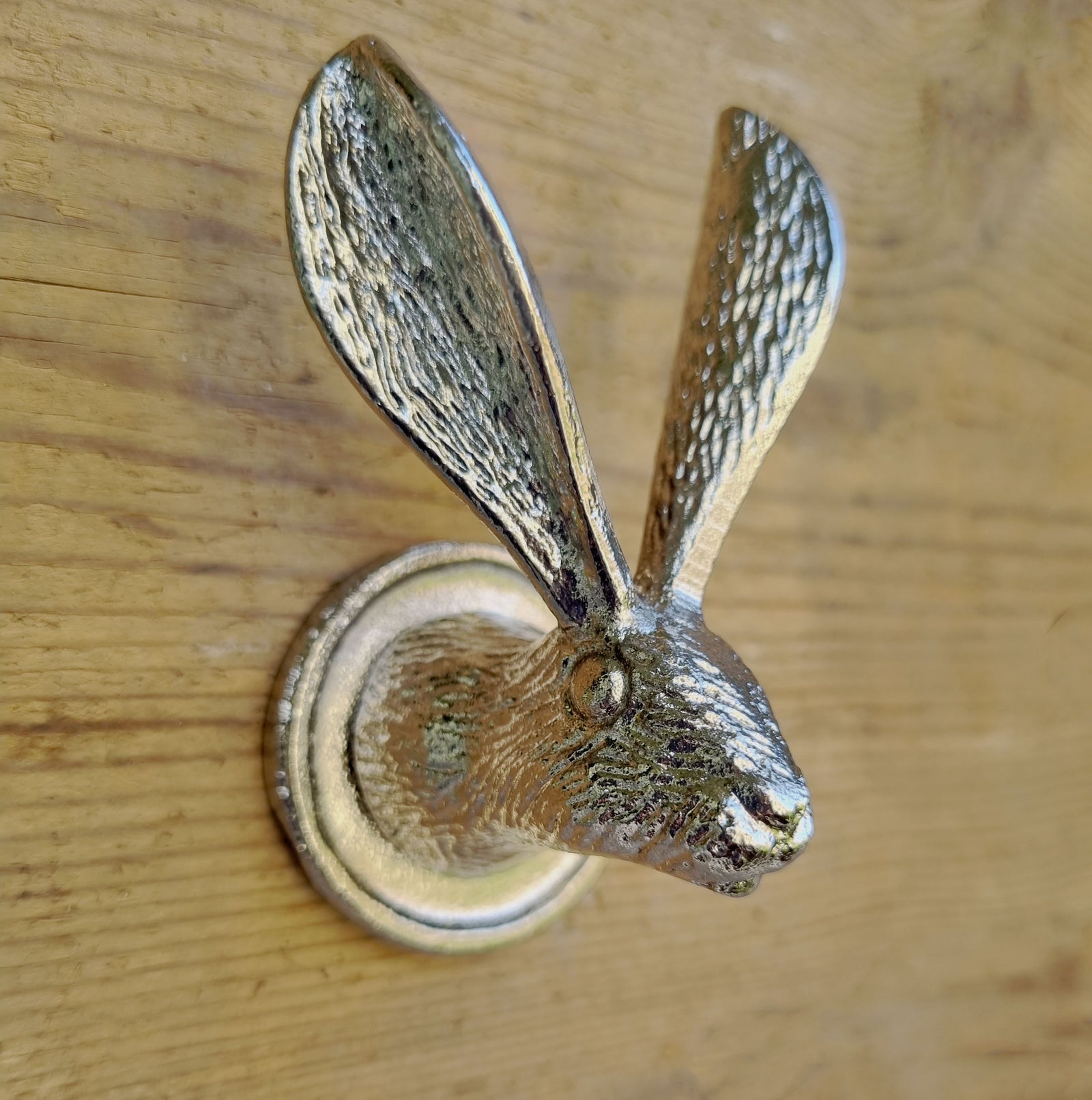 Cast Chrome Style Hare Drawer Pull