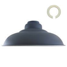 Saltaire 320 mm Grey Pendant Shade