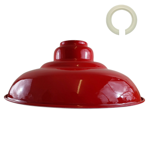 Saltaire 320 mm Red Pendant Shade
