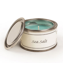 Pintail scented candle filled tin sea salt fragrance