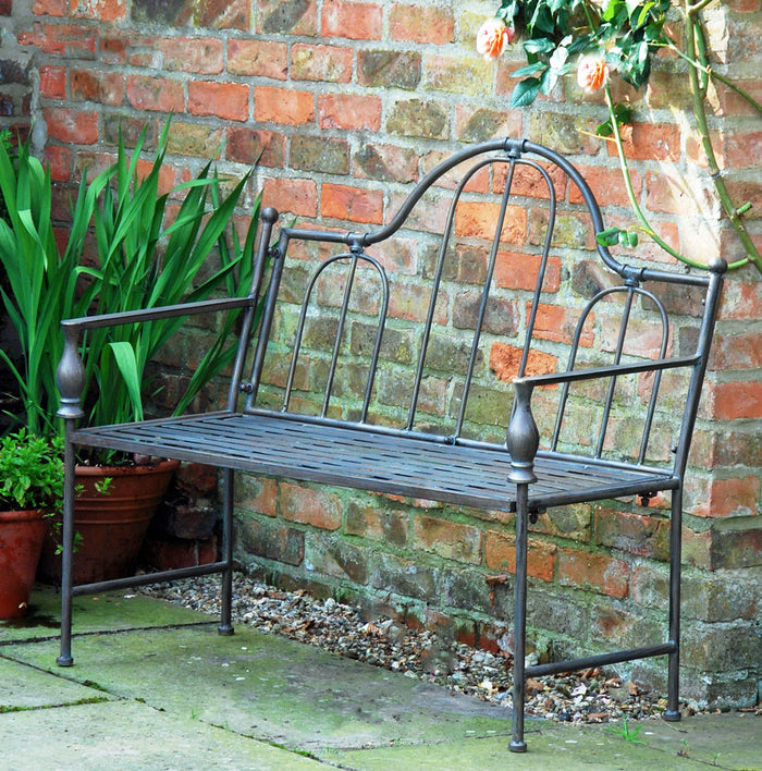 Bayswater antique design iron garden bench