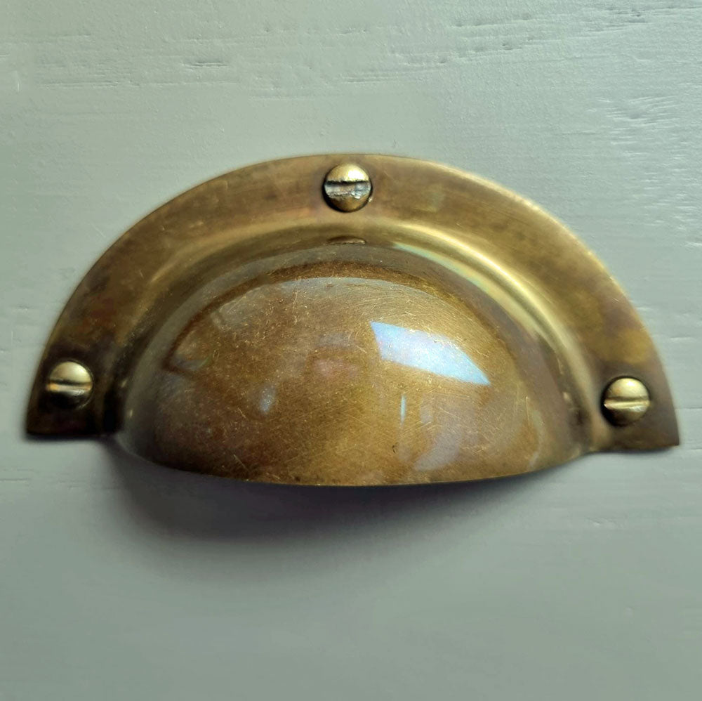 Antique Brass Cup Handle