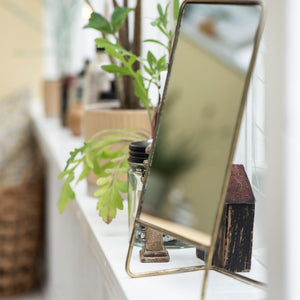 Antique Brass style Dressing Table Mirror