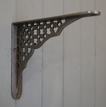 Hove antique art deco style cast iron wall shelf bracket.