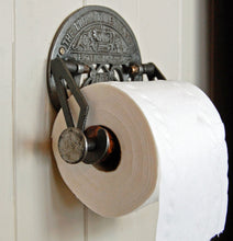 Traditional Crown antique design wall mounted toilet roll holder.