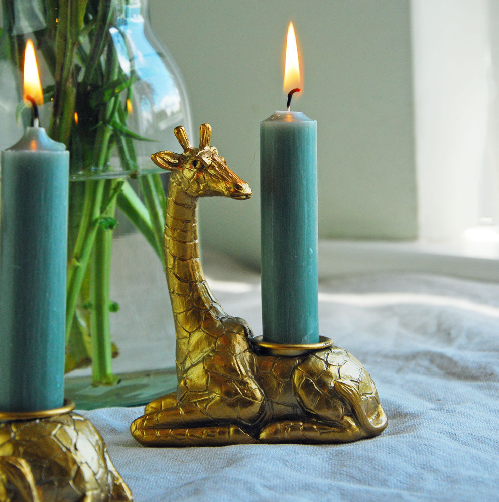 Vintage Giraffe Candle Holder