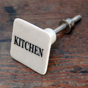Retro vintage style kitchen drawer knob