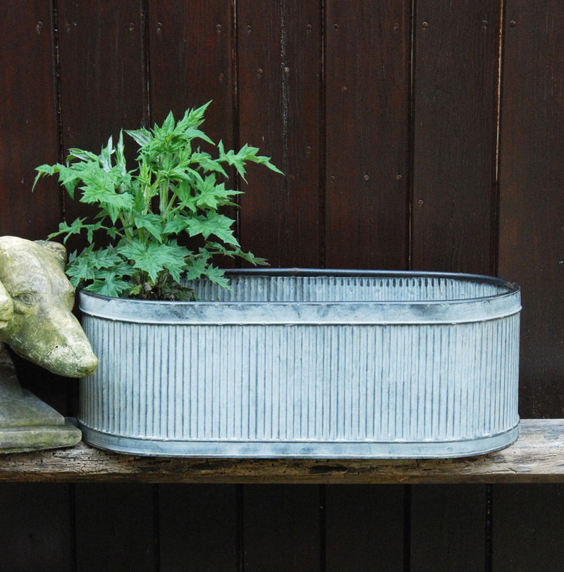 Dolly tub trough garden planter large size