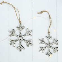 Hanging Snowflake Christmas Decoration